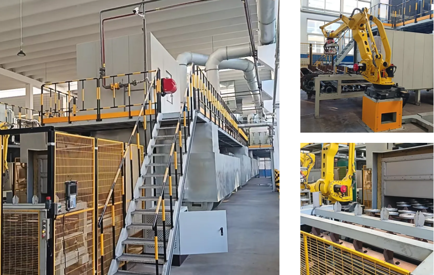 automated coating production line