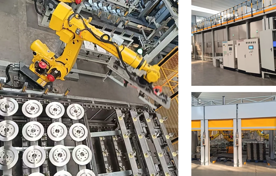 automated coating production line