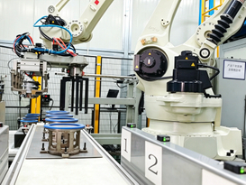 Automotive wheel hub unit coating production line