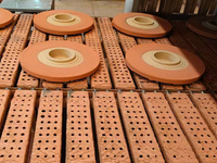 Sand core surface drying line