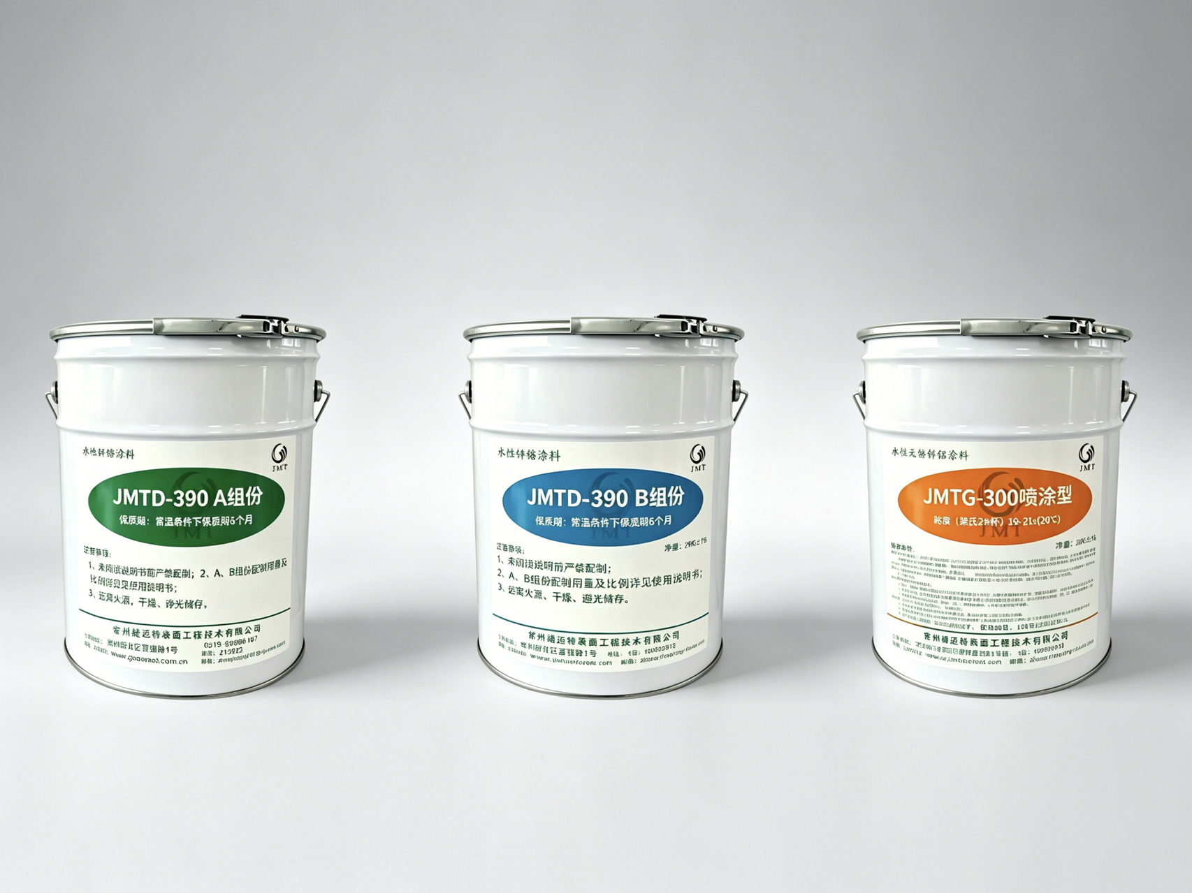 Waterborne chromium-free zinc-aluminum coating